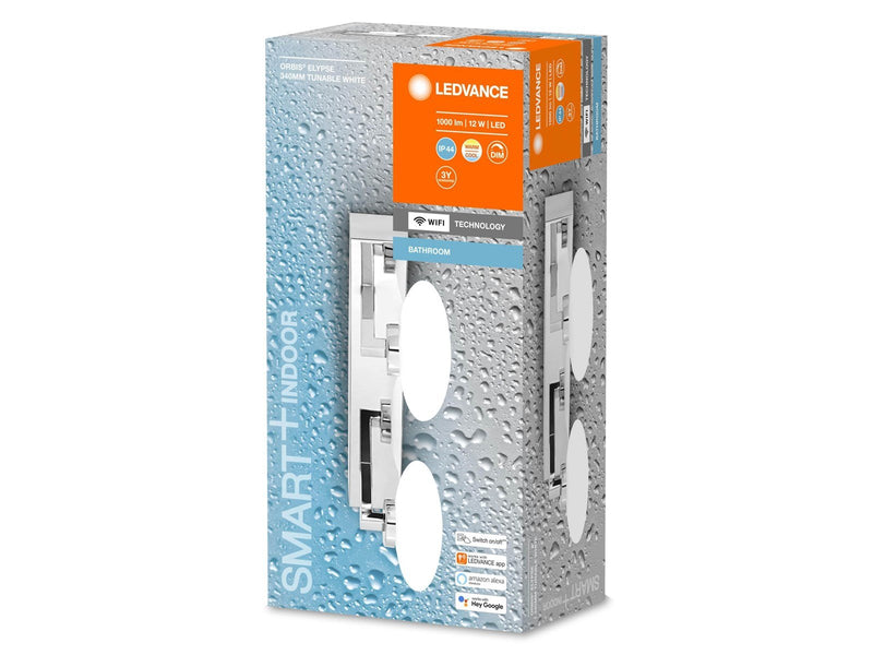 LEDVANCE SMART+ Wall Orbis Elypse 34cm 1000lm 12W TW krom I