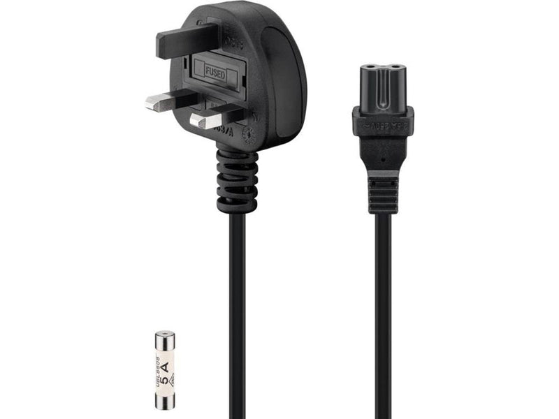 Pro UK - power supply cord 1.8 m black
