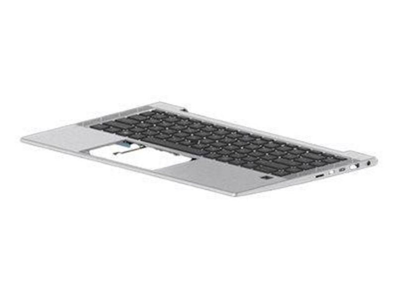 HP Zbook Firefly 14 G7 - Topcover Nordic- BL - Laptop Ersatztastatur - Nordic ISO - Grau