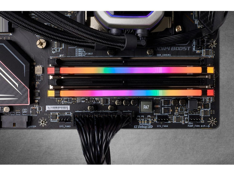 Corsair Vengeance RGB PRO DDR4-3200 - 32GB - CL16 - Dual Channel (2 pcs) - Intel XMP - Schwarz mit RGB