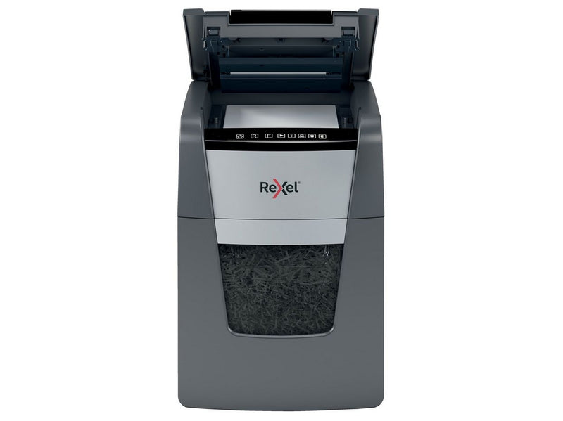 Rexel Optimum AutoFeed+ 100X Automatischer Aktenvernichter Partikelschnitt, P4