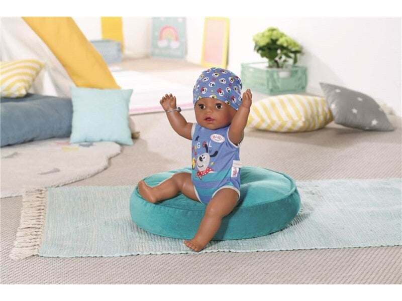 Baby Born Magisches Junge Puppe mit Braunen Augen 43 cm