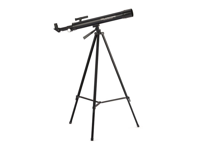 Science Refractor Telescope With Tripod black