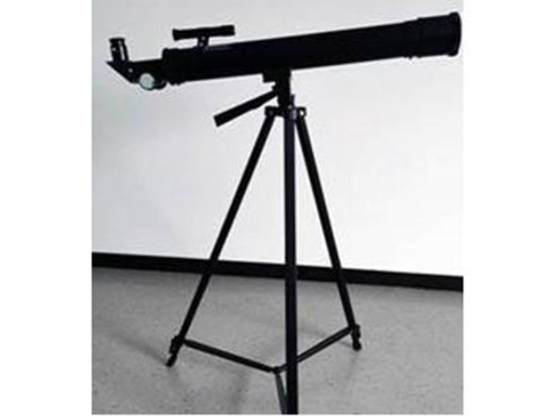 Science Refractor Telescope With Tripod black