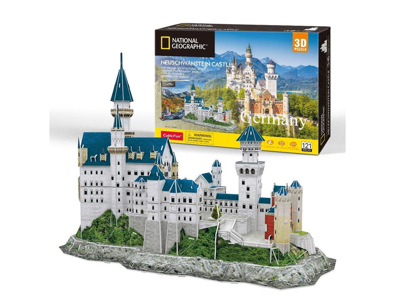Cubic Fun Neuschwanstein Castle 3D 121 pcs 3D Puzzle