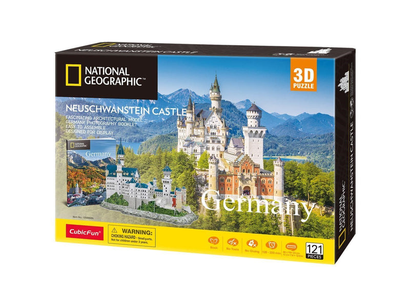 Cubic Fun Neuschwanstein Castle 3D 121 pcs 3D Puzzle