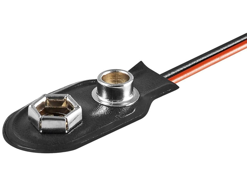 Pro 1x 9V Block battery holder