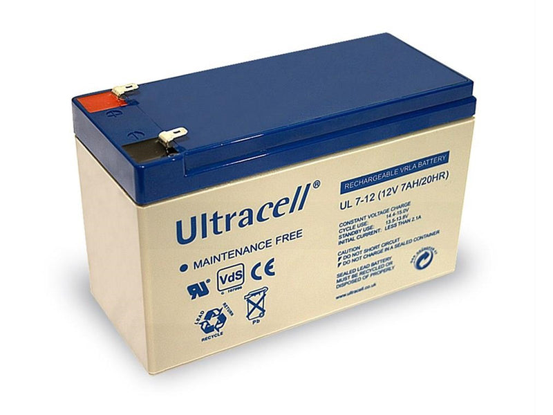 Ultracell Lead acid battery 12 V 7 Ah (UL7-12)