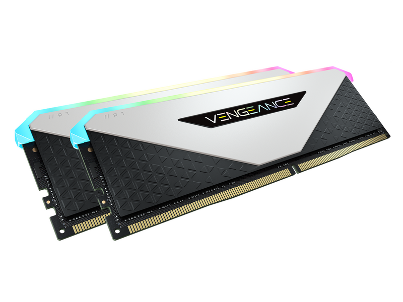 Corsair Vengeance RGB RT DDR4-3200 - 16GB - CL16 - Dual Channel (2 pcs) - AMD Optimized - Schwarz mit RGB