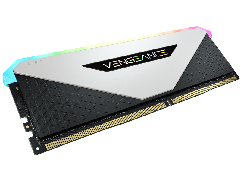 Corsair Vengeance RGB RT DDR4-3200 - 16GB - CL16 - Dual Channel (2 pcs) - AMD Optimized - Schwarz mit RGB