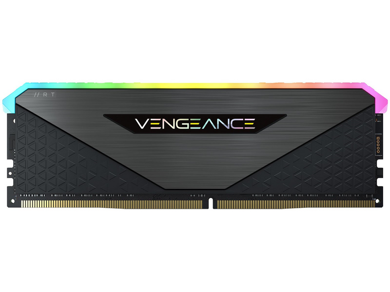 Corsair Vengeance RGB RT DDR4-3200 - 32GB - CL16 - Dual Channel (2 pcs) - AMD Optimized - Schwarz mit RGB