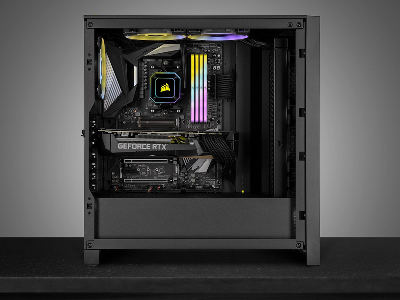Corsair Vengeance RGB RT DDR4-3200 - 32GB - CL16 - Dual Channel (2 pcs) - AMD Optimized - Schwarz mit RGB