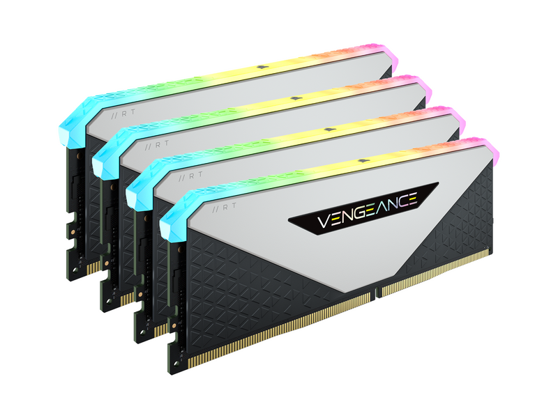 Corsair Vengeance RGB RT DDR4-3200 - 32GB - CL16 - Quad Channel (4 pcs) - AMD Optimized - Schwarz mit RGB