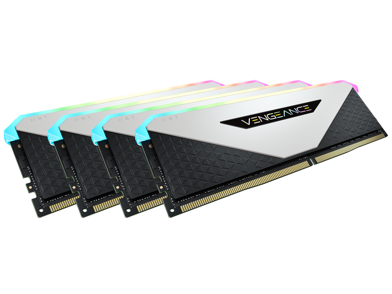 Corsair Vengeance RGB RT DDR4-3200 - 32GB - CL16 - Quad Channel (4 pcs) - AMD Optimized - Schwarz mit RGB
