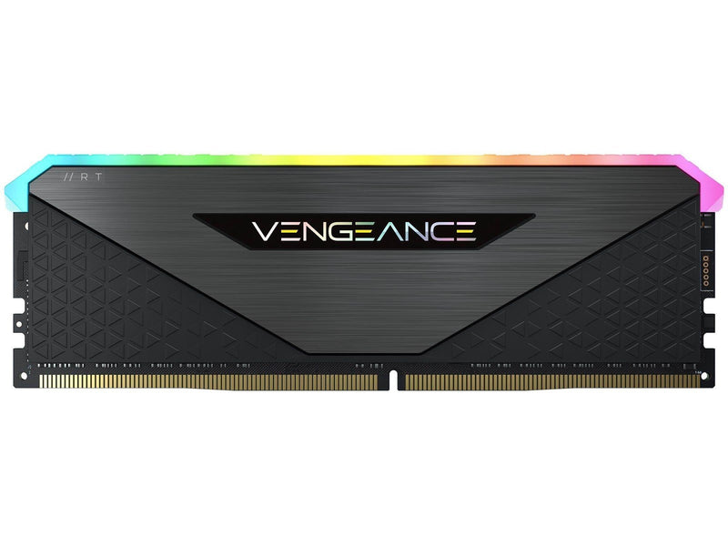 Corsair Vengeance RGB RT DDR4-3600 - 16GB - CL16 - Dual Channel (2 pcs) - AMD Optimized - Schwarz mit RGB