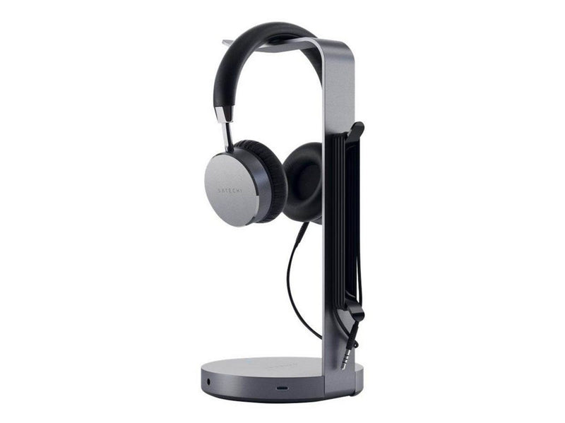 Satechi Aluminum Headphone Stand with built in USB Hub