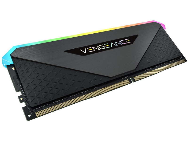 Corsair Vengeance RGB RT DDR4-3600 - 64GB - CL18 - Dual Channel (2 pcs) - AMD Optimized - Schwarz mit RGB