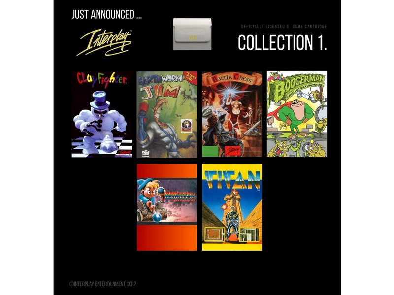 Interplay Cartridge 1 - Evercade - PEGI 12