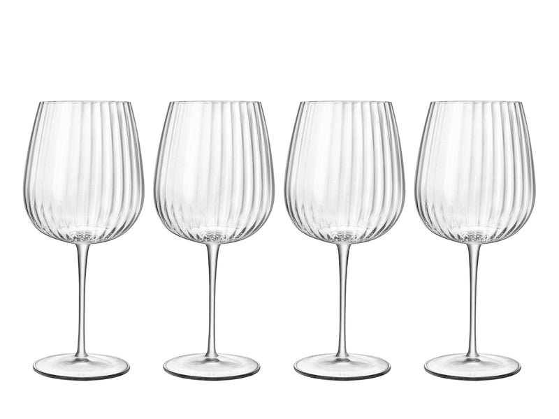 Luigi Bormioli Gin & tonic glass burgundy Optica 75 cl 4 pcs.