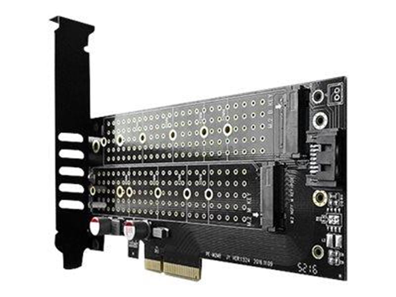 AXAGON PCEM2-D - storage controller - M.2 NVMe Card / SATA 6Gb/s - PCIe 3.0 x4