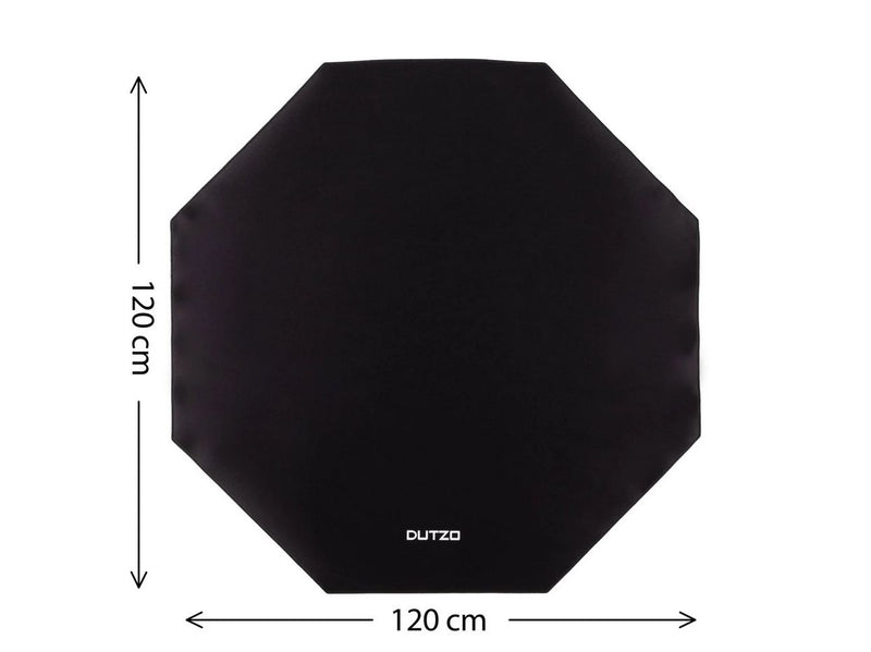 DUTZO Onyx Gaming Bodenmatte - Schwarz