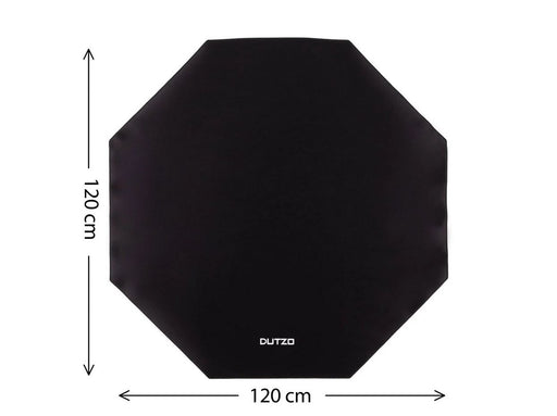 DUTZO Onyx Gaming Bodenmatte - Schwarz