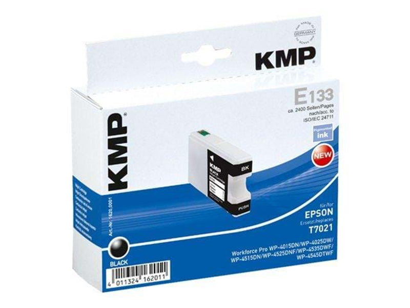 KMP E133 - Tintenpatrone Schwarz