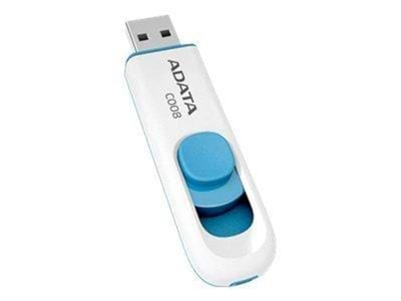 A-Data Classic Series C008 Capless - Weiß - 16GB - USB-Stick