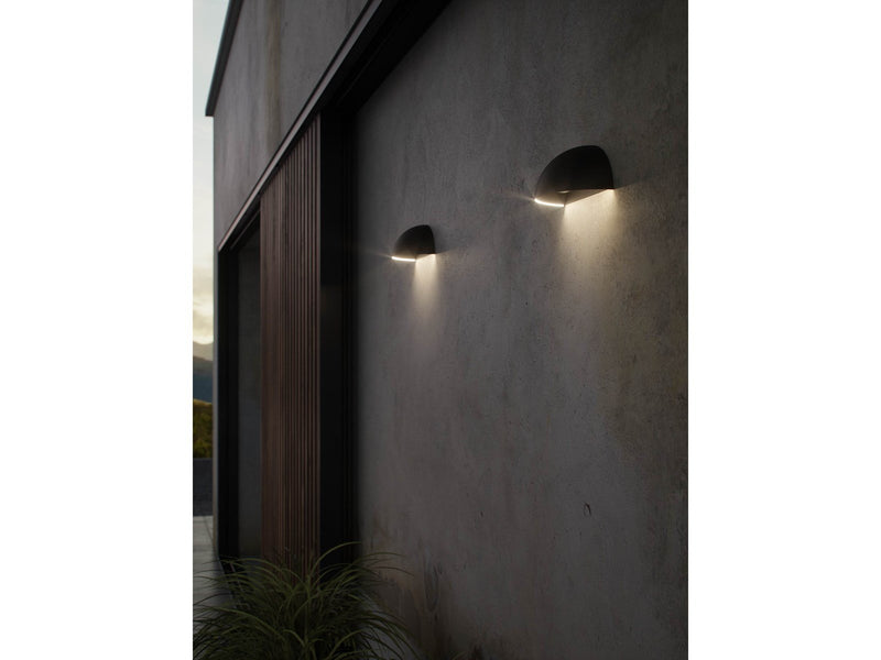 Nordlux Arcus Smart Wandleuchte Schwarz