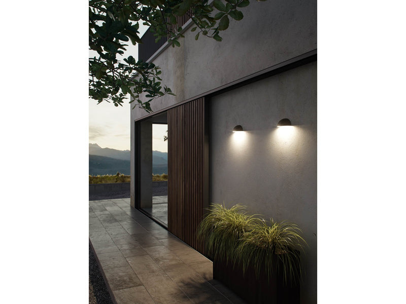 Nordlux Arcus Smart Wandleuchte Schwarz