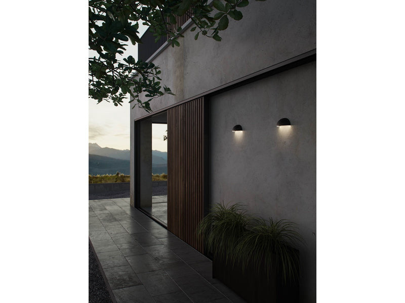 Nordlux Arcus Smart Wandleuchte Schwarz