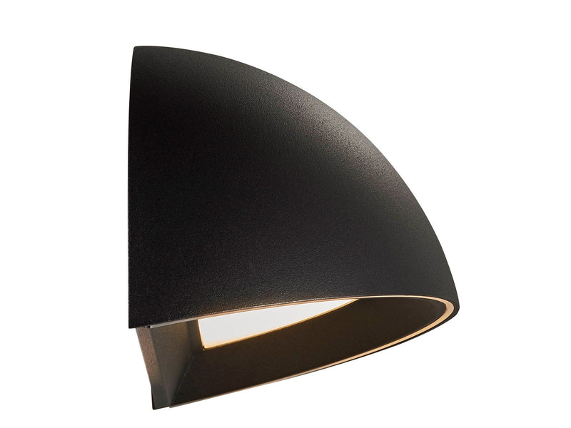 Nordlux Arcus Smart Wandleuchte Schwarz