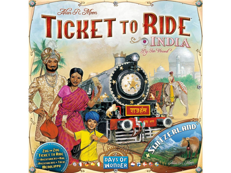 Days of Wonder Ticket to Ride: India Map Collection Expansion