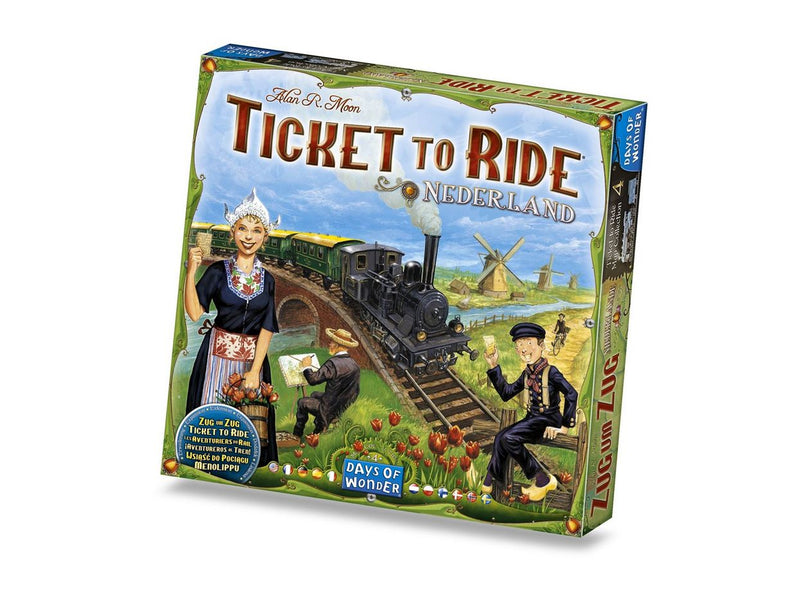 Days of Wonder Ticket To Ride Map Coll. #4 Nederland (Nordic/DE/UK)