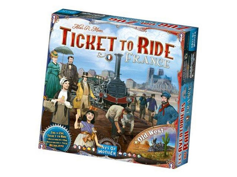 Days of Wonder Ticket To Ride Map Coll. #6 France (Nordic/DE/EN)