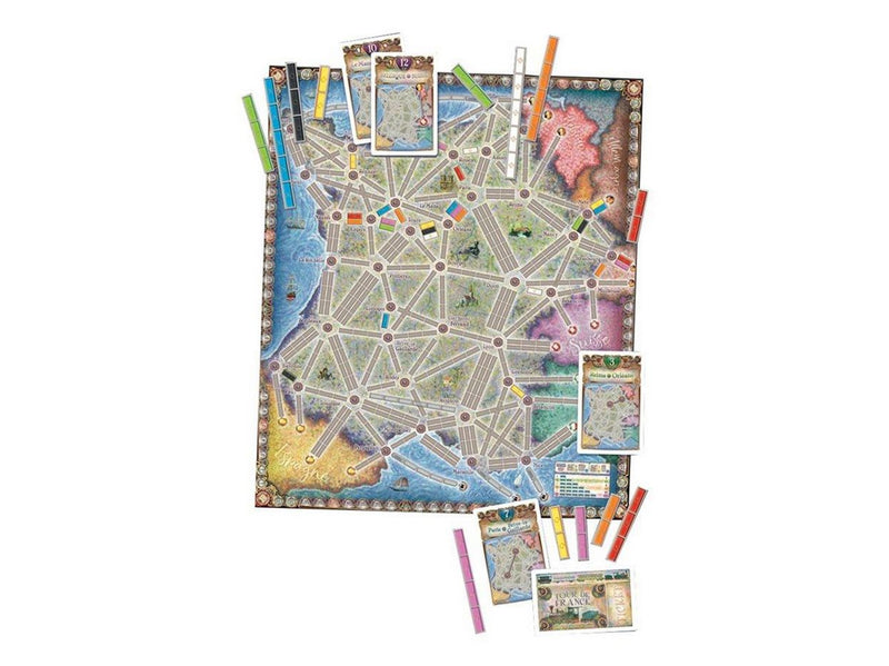 Days of Wonder Ticket To Ride Map Coll. #6 France (Nordic/DE/EN)