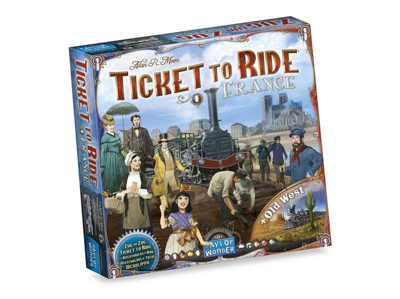 Days of Wonder Ticket To Ride Map Coll. #6 France (Nordic/DE/EN)