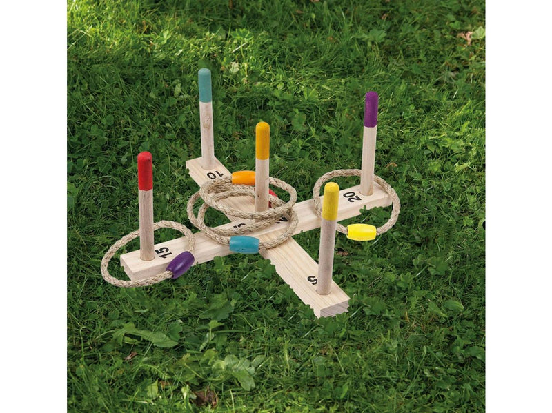 Happy Summer SPRING SUMMER Ring Toss Game Wood