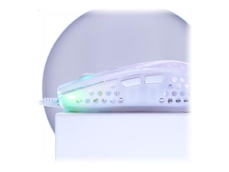 Xtrfy MZ1 - Zy's Rail - Gaming Maus (Weiß mit RGB Licht)
