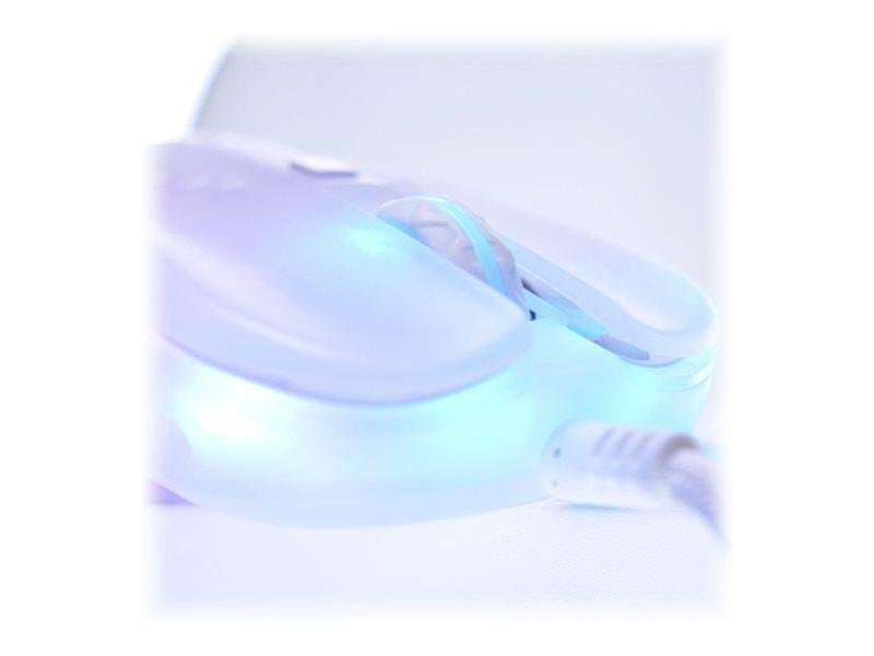 Xtrfy MZ1 - Zy's Rail - Gaming Maus (Weiß mit RGB Licht)