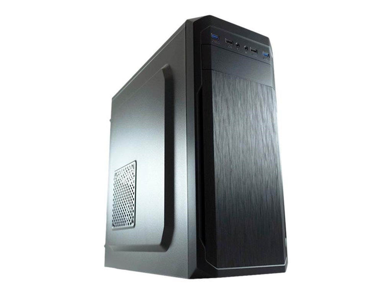 LC Power Midi LC-Power 7039B black - Gehäuse - Tower - Schwarz