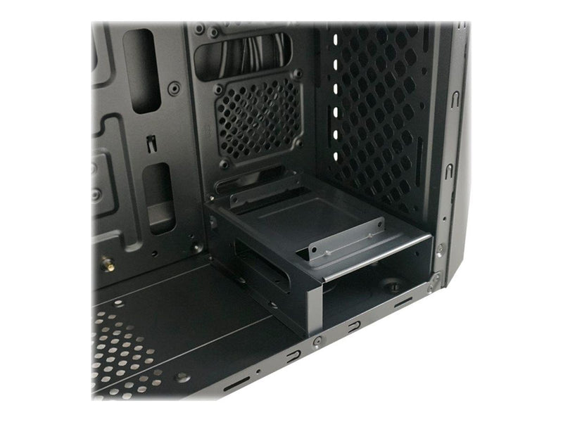 LC Power Midi LC-Power 7039B black - Gehäuse - Tower - Schwarz