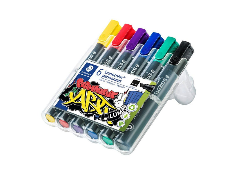 Staedtler Marker Lumocolor permanent 6pcs.box