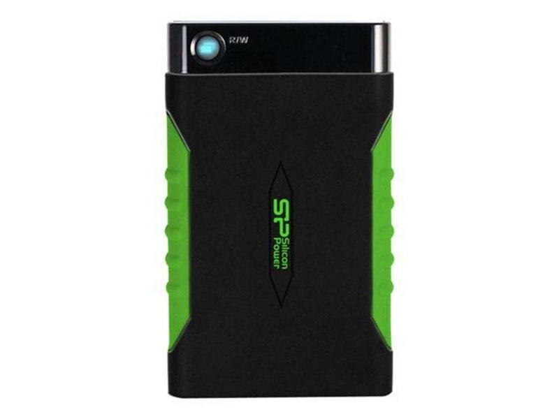 Silicon Power Armor A15 Green - Extern Festplatte - 1TB - Schwarz
