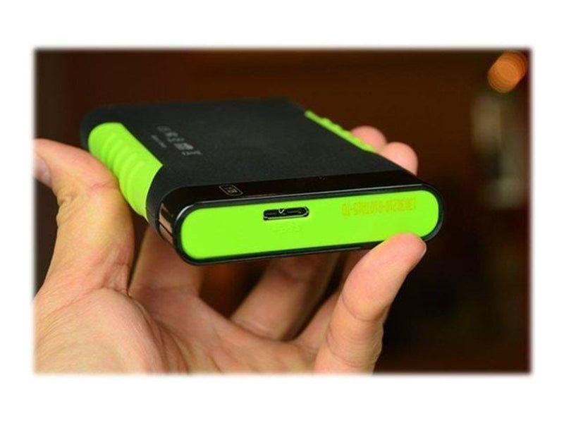 Silicon Power Armor A15 Green - Extern Festplatte - 1TB - Schwarz