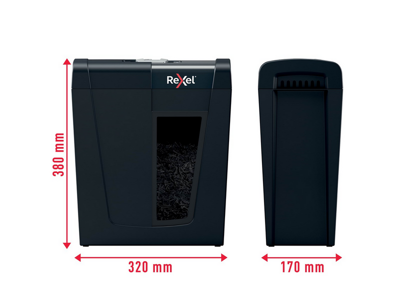Rexel Secure X8 Aktenvernichter, Partikelschnitt, P4, 8 Blatt