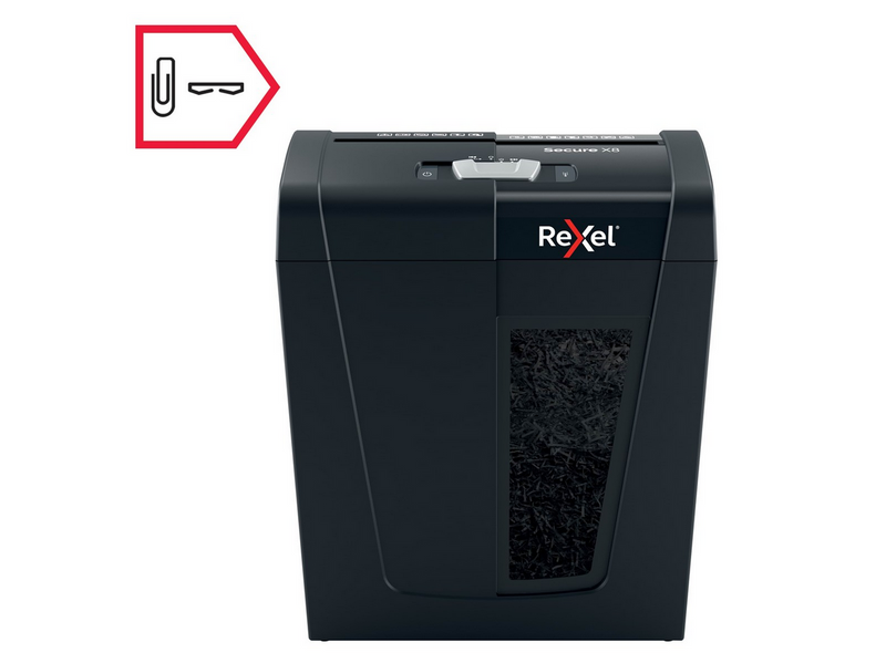 Rexel Secure X8 Aktenvernichter, Partikelschnitt, P4, 8 Blatt