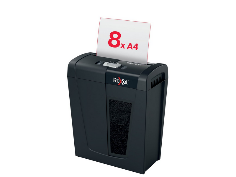 Rexel Secure X8 Aktenvernichter, Partikelschnitt, P4, 8 Blatt