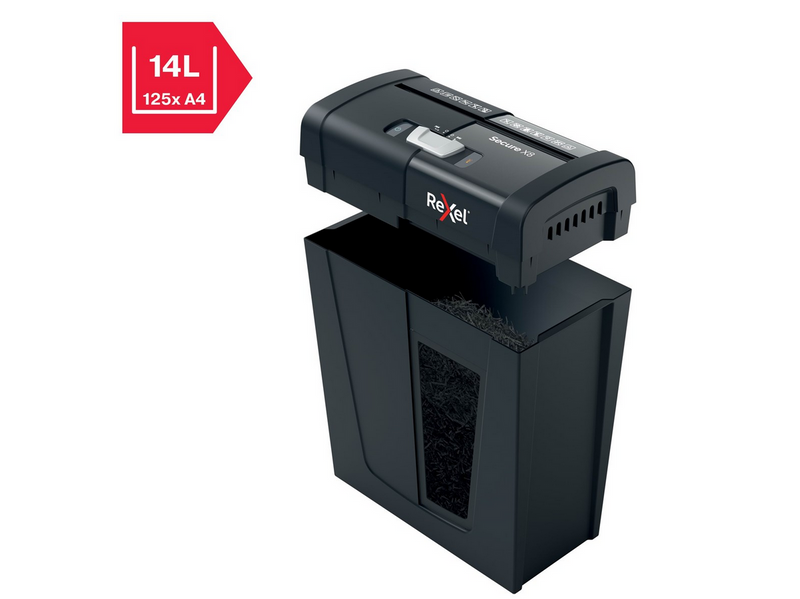 Rexel Secure X8 Aktenvernichter, Partikelschnitt, P4, 8 Blatt