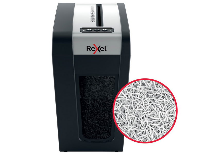 Rexel Secure MC6-SL Slimline Whisper-Shred™ Aktenvernichter, P5
